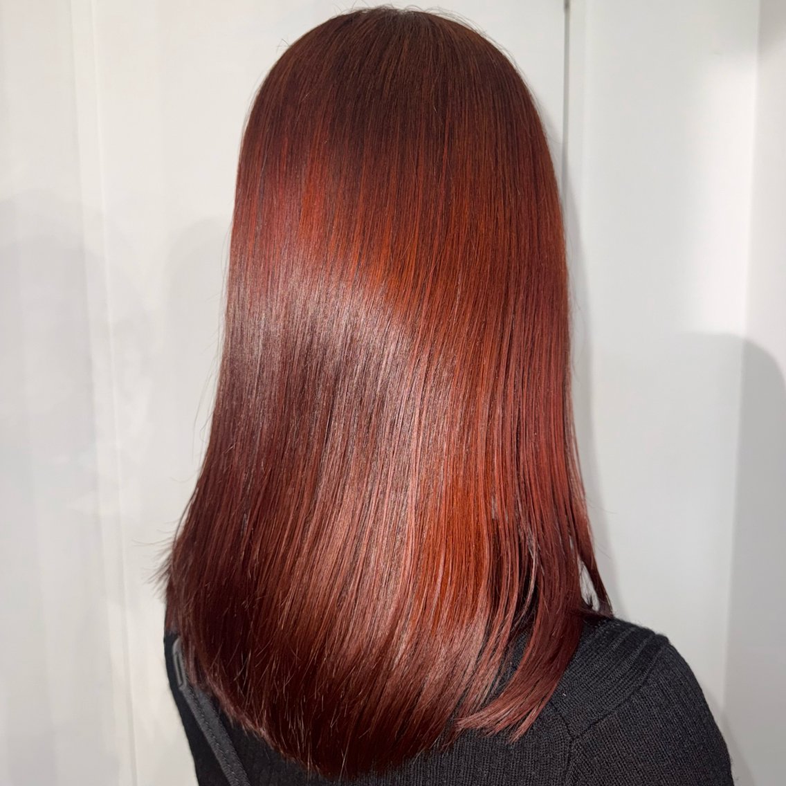 セミロング カラー ブリーチ ブリーチなしカラー ヘアカラー ゆうと cashel渋谷のヘアスタイル