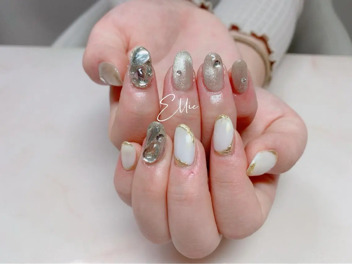 ネイル ハンドネイル ハンドケア 閨匠ビューティサロン 新橋店♡Ellieのネイルデザイン
