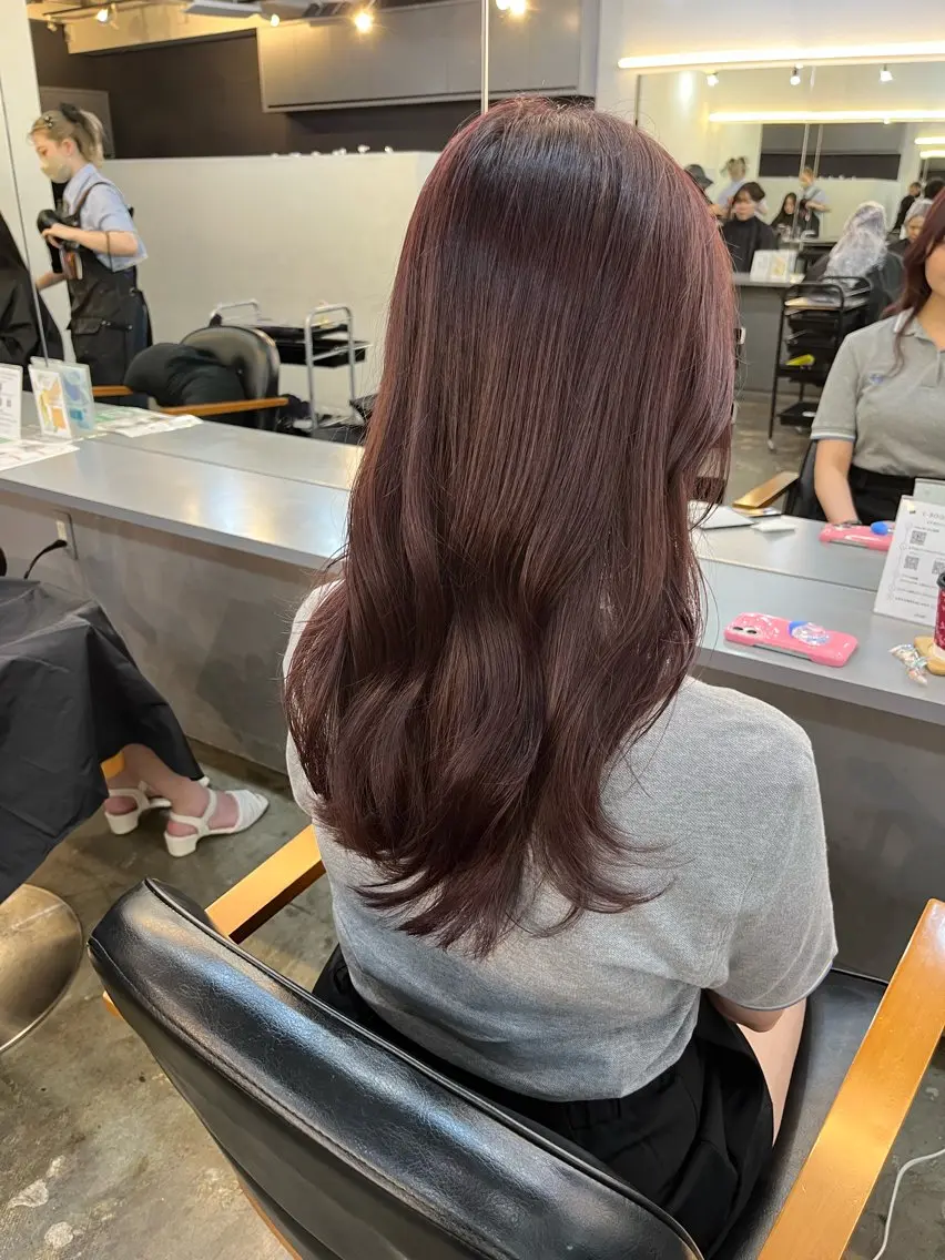 ロング カラー カット ヘアカラー トリートメント 🌛ダブルカラー 🌜SAYAKAのヘアスタイル