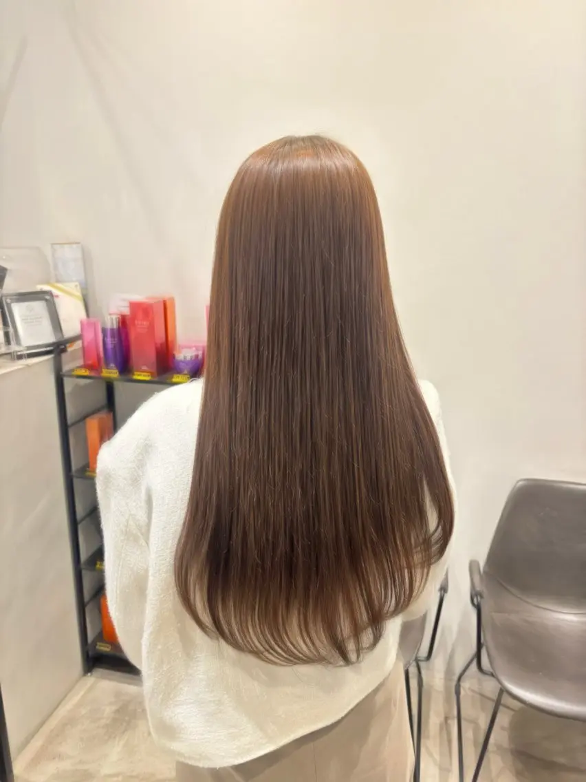 カラー ベージュカラー オリーブベージュ ヘアカラー 巻き髪ぜひお任せ ください♡なつみのヘアスタイル