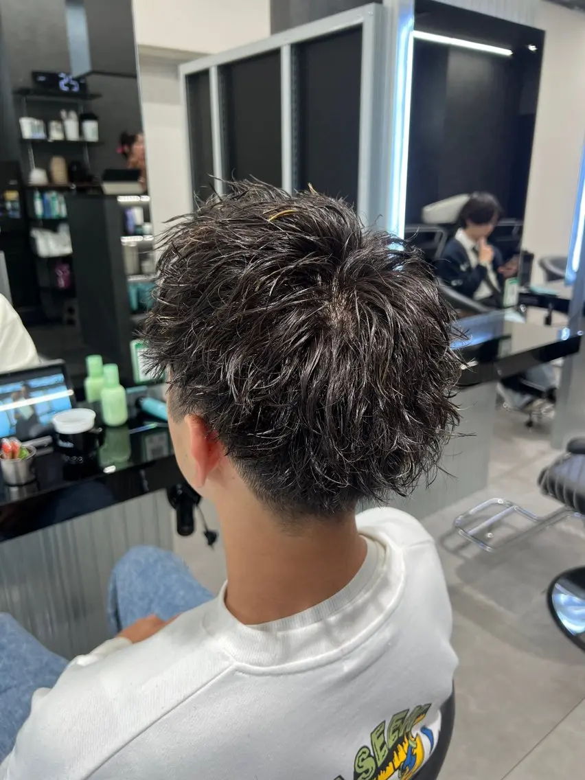 ショート 町田No.1パーマ 特化✂︎小杉澪生のヘアスタイル