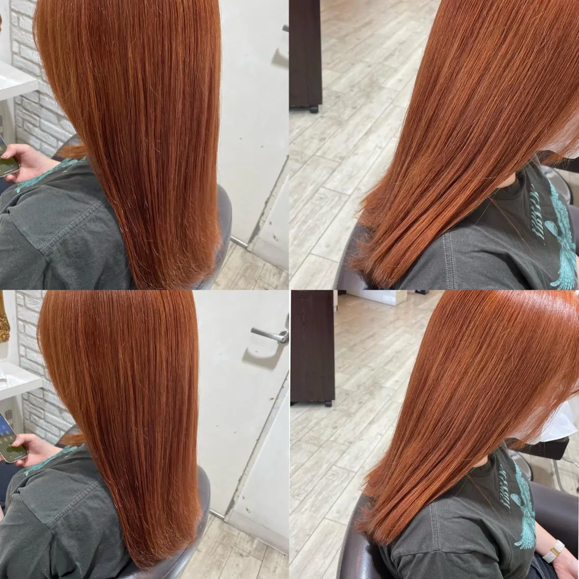 セミロング カット ヘアカラー トリートメント 髪質改善×透明感× 艶髪🥀HIYORIのヘアスタイル