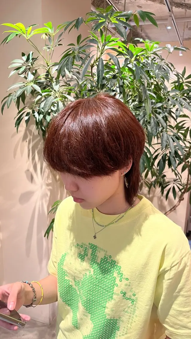ショート カラー ブラウンカラー amane ⟡のヘアスタイル