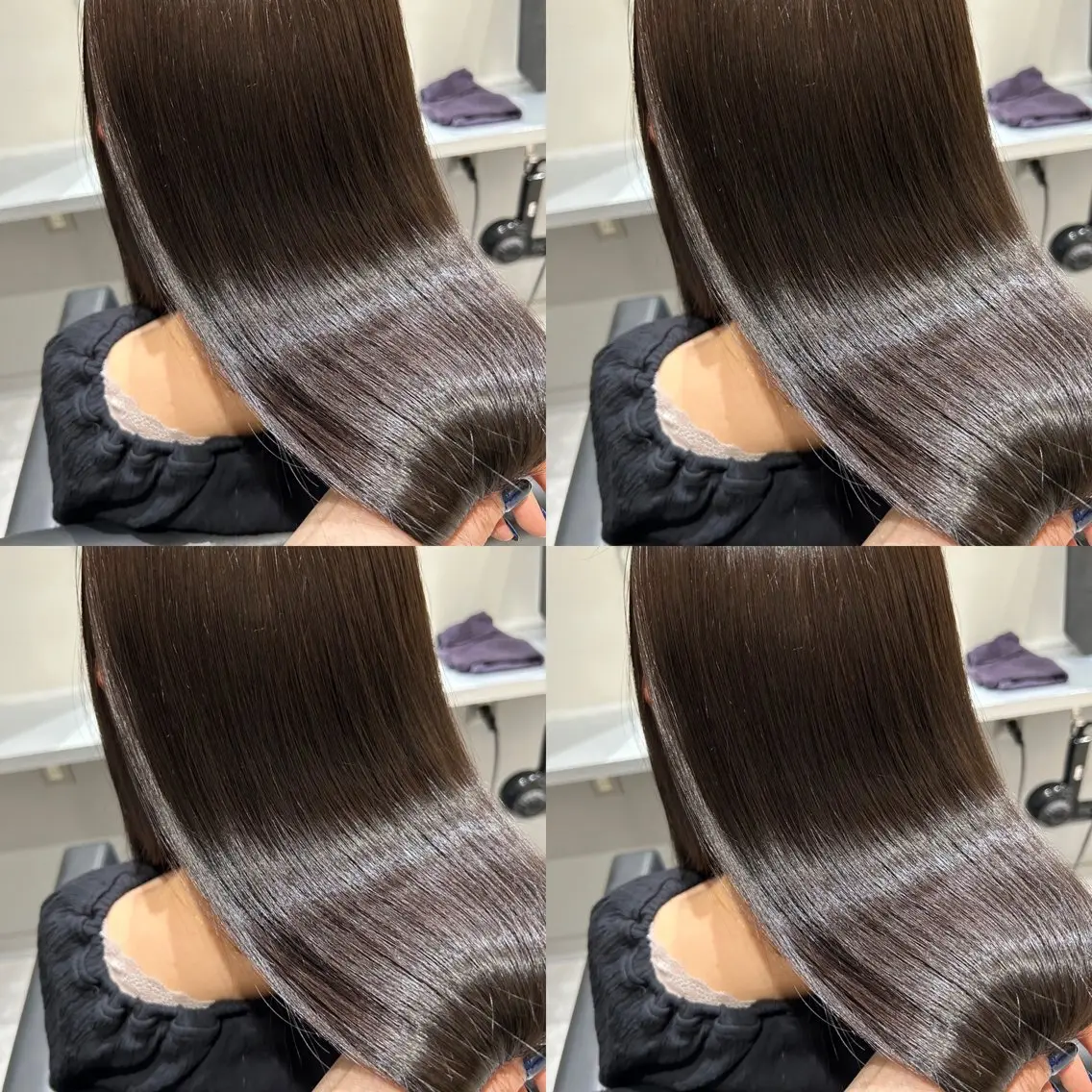 ロング カラー レイヤーカット/ 縮毛矯正🇰🇷早坂のヘアスタイル