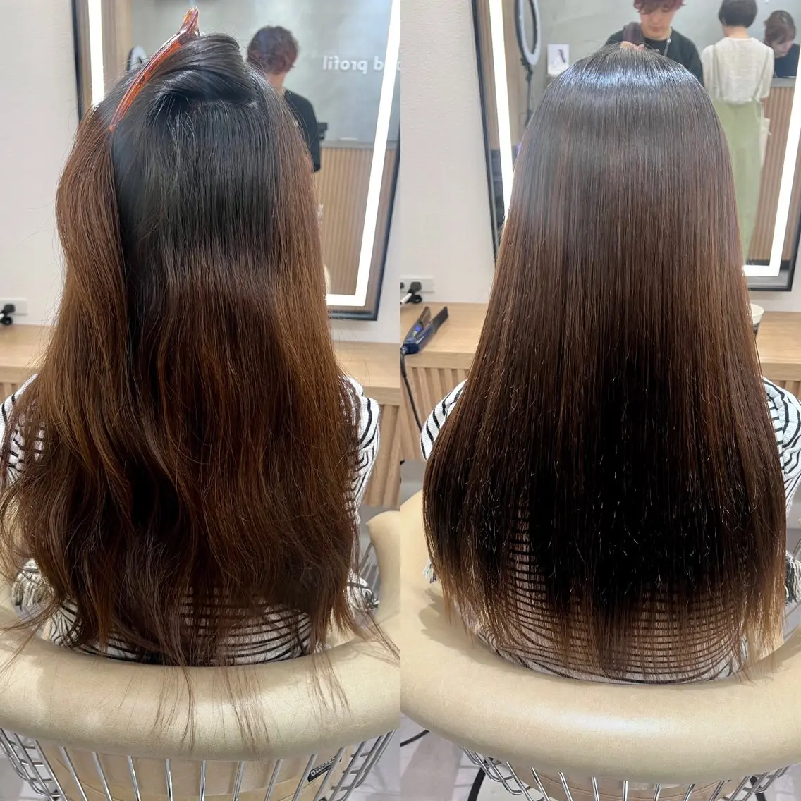 【話題のトステア配合✨】平日限定❣️トゥルトゥル美髪縮毛矯正💇‍♀️ 髪質改善／縮毛矯正/美髪/絹髪の写真