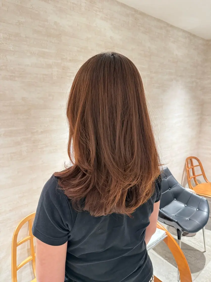 セミロング セミロングパーマ 🌷パーマ nanami🌷のヘアスタイル