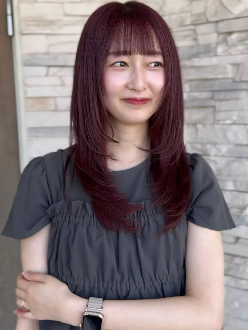 ロング カット パーマモデル募集中 渥美翔人のヘアスタイル