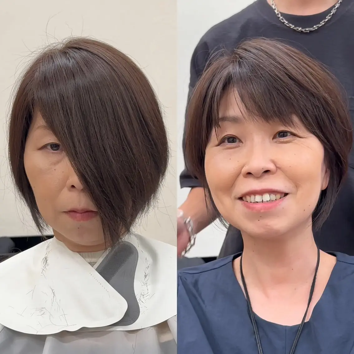 ショート 🌈銀座、ボブ ショート🌈にっしーのヘアスタイル