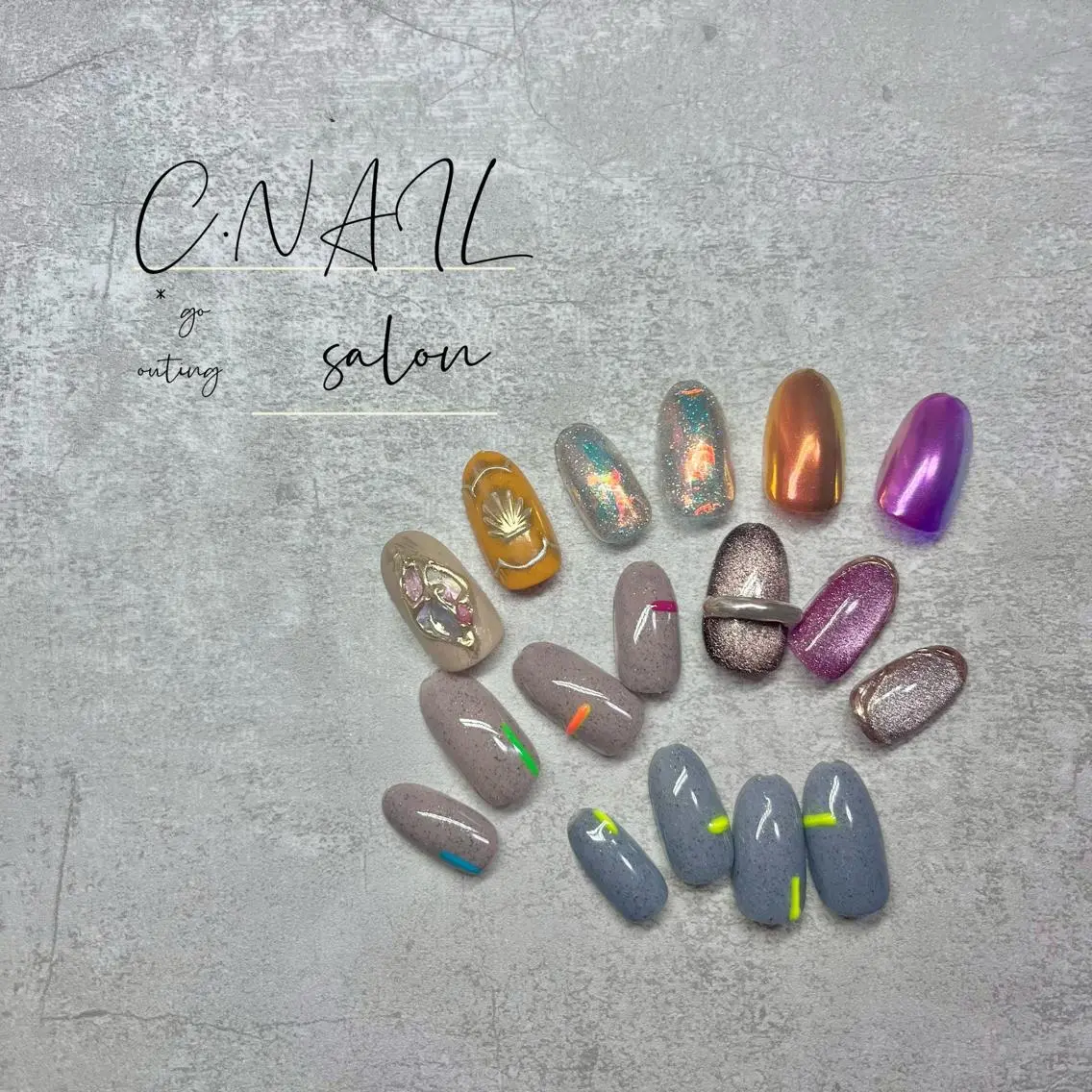 ネイル ジェルネイル C.Nail &Eyeのネイルデザイン
