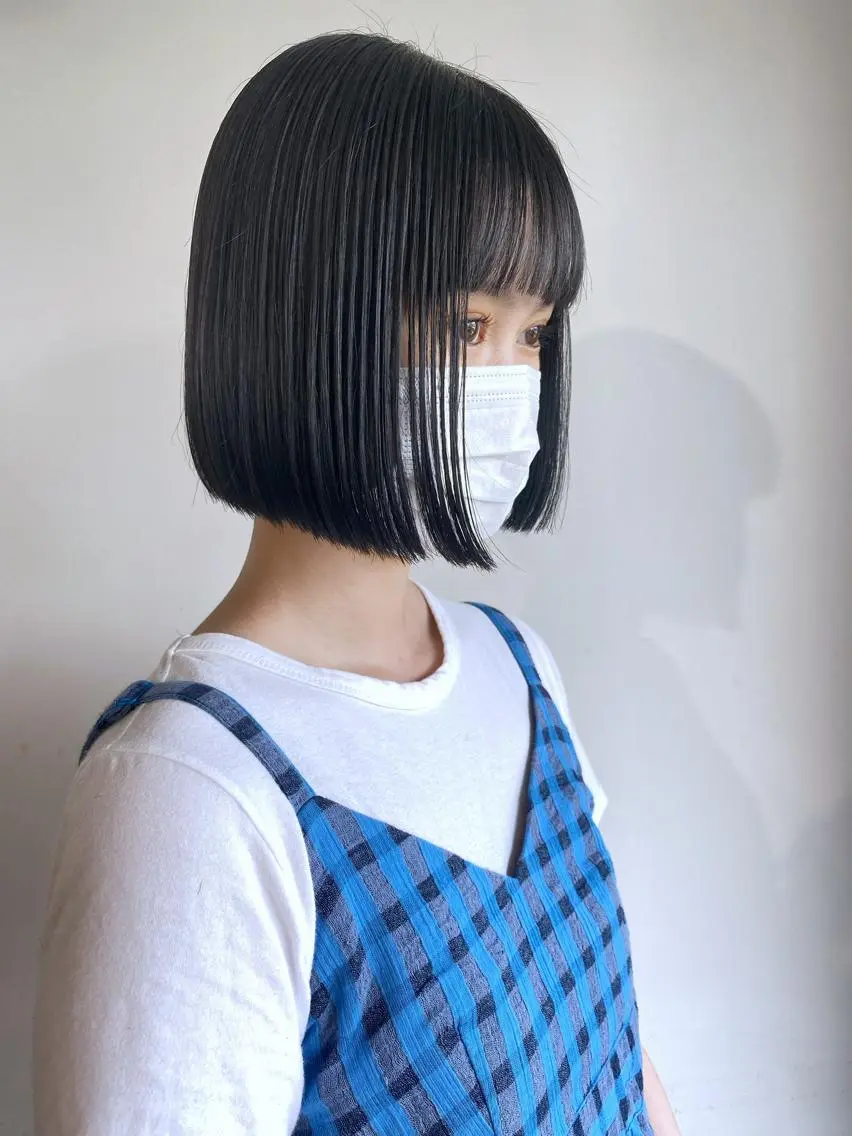ブリーチ毛OK🤍髪質改善酸性ストレート🥣の写真