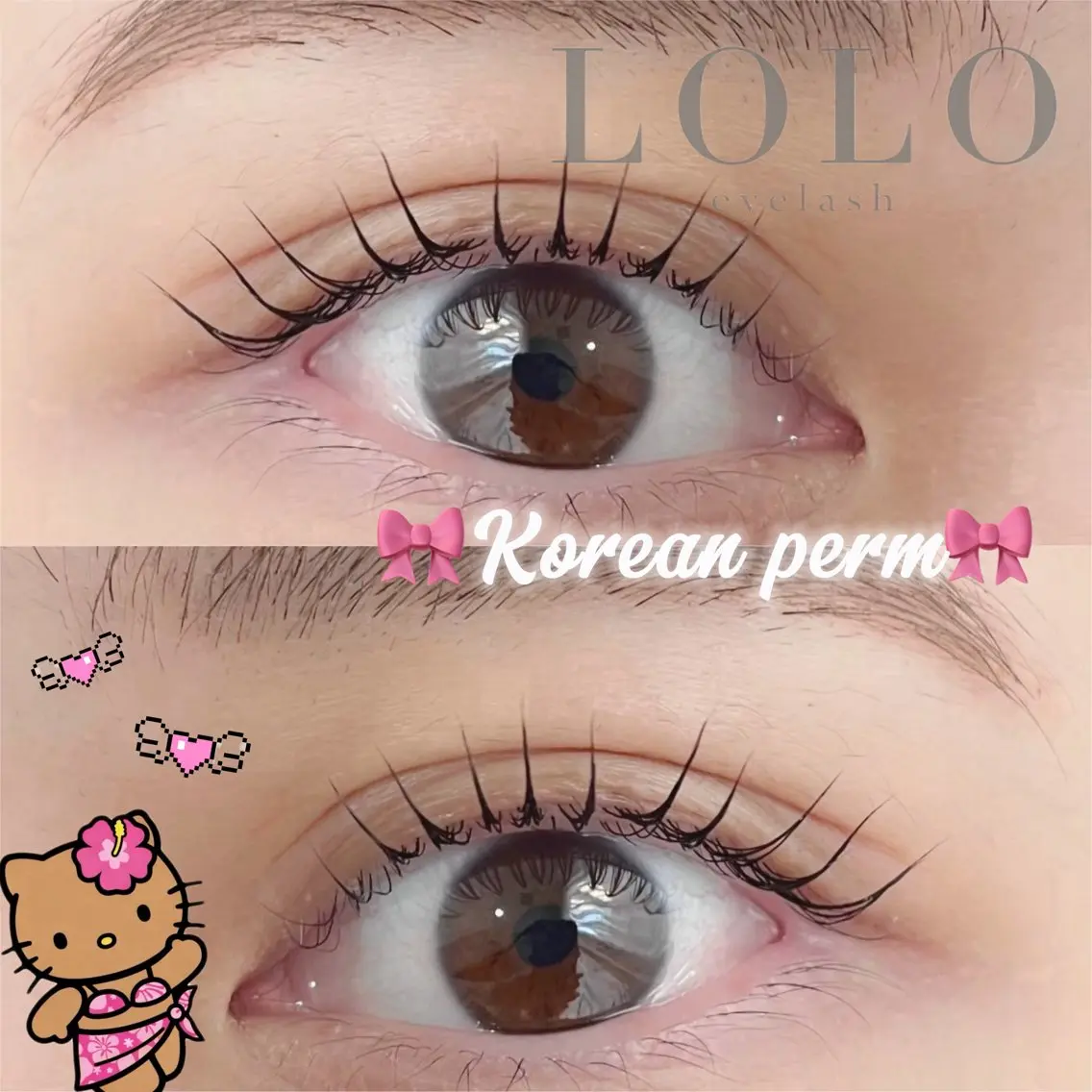 マツエク・マツパ 韓国風マツエク 🎀LOLO 河原町店‎🤍のマツエク・マツパデザイン