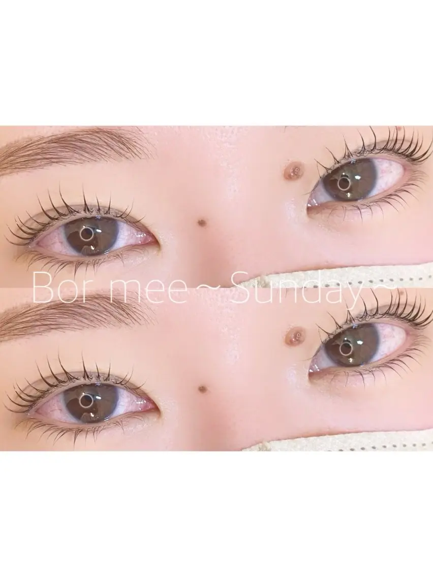マツエク・マツパ パリジェンヌラッシュリフト 一重×まつ毛パーマ マツパ まつパ・ヘアセット ♡Chinami♡のマツエク・マツパデザイン