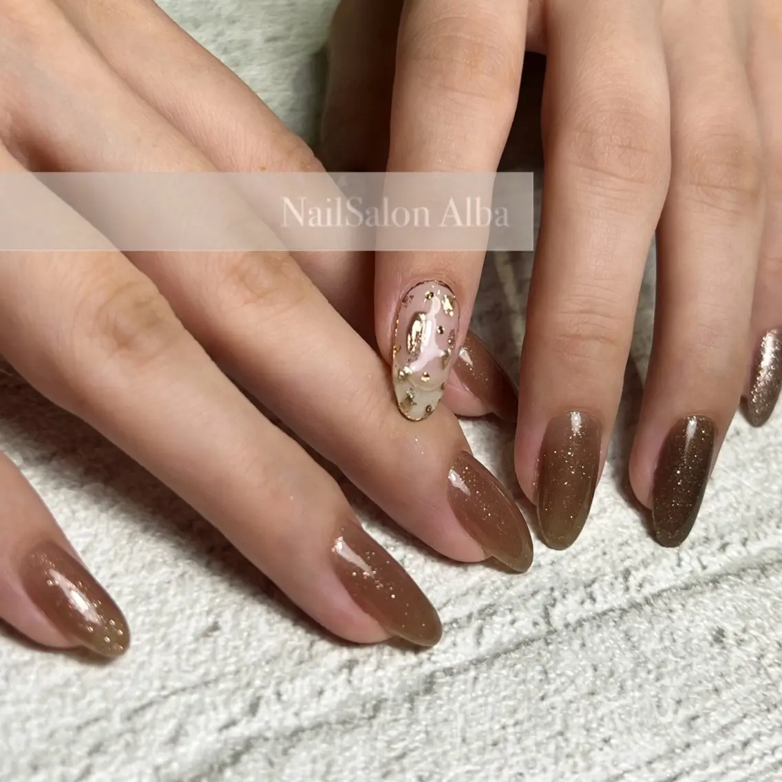 ネイル ハンドネイル Alba ASAMIのネイルデザイン