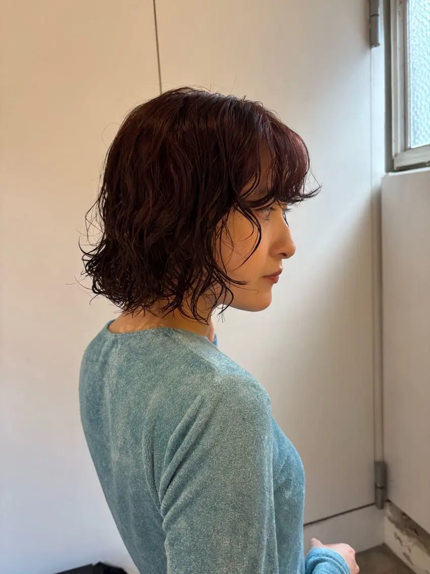 ショート カット パーマ トリートメント &72 takiのヘアスタイル