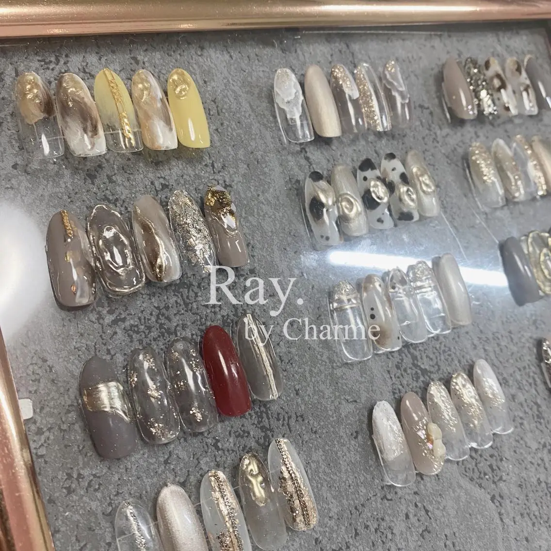 ネイル Ray. ／綺麗目ニュアンスのネイルデザイン