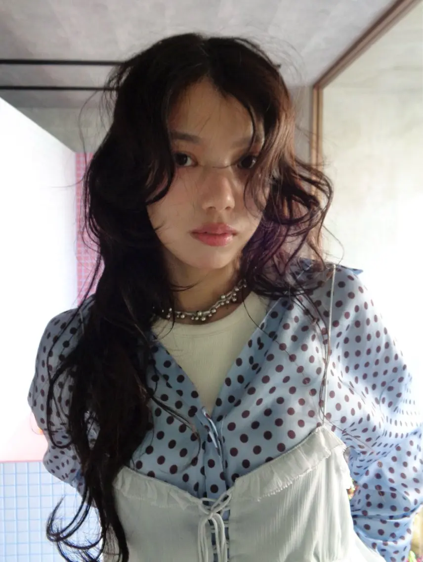 カラー 木下 優茉のヘアスタイル