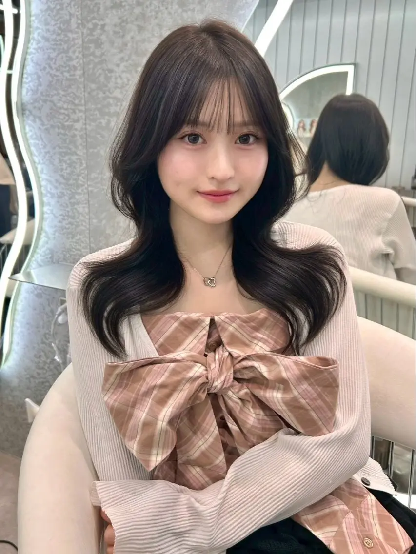 ロング ヘアアレンジ カット ヘアカラー トリートメント ヘアセット 大宮ブリーチ縮毛⭕️ 暗髪レイヤーしょうまのヘアスタイル