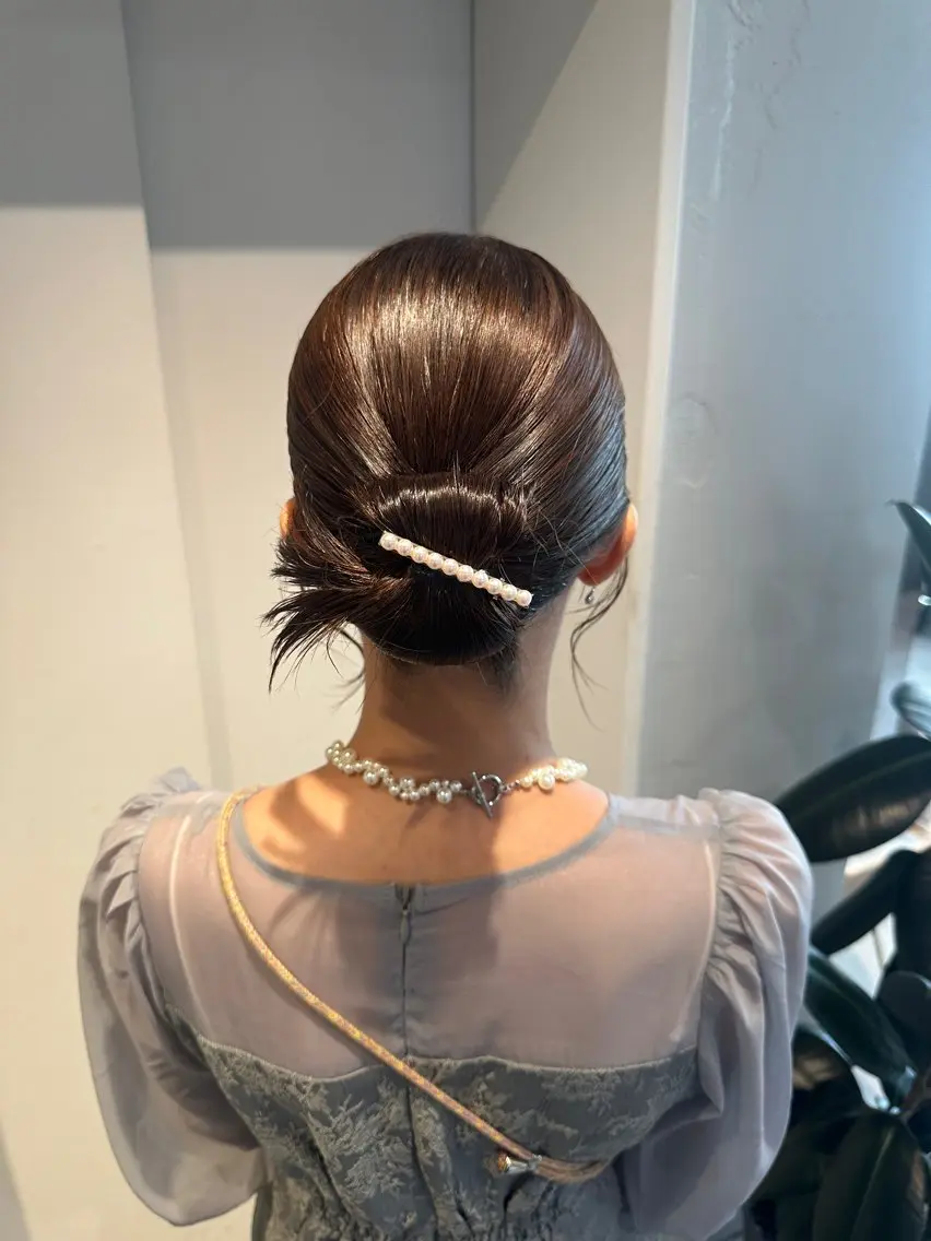セミロング ヘアセット サナ/ 立川美容師🪽のその他イメージ