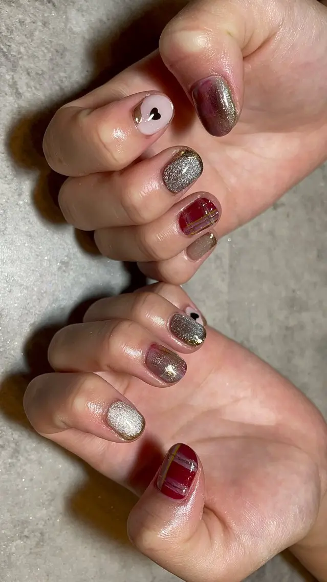 ネイル ハンドネイル nail salon ラピスラズリのネイルデザイン