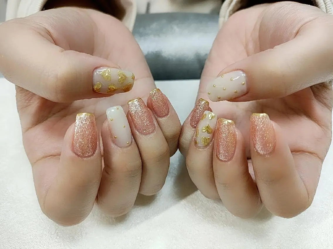 ミニモ限定価格⭐️選べるデザイン定額)サロンの豪華サンプルよりお選び頂けます。💎(ドライケア付き)💎の写真