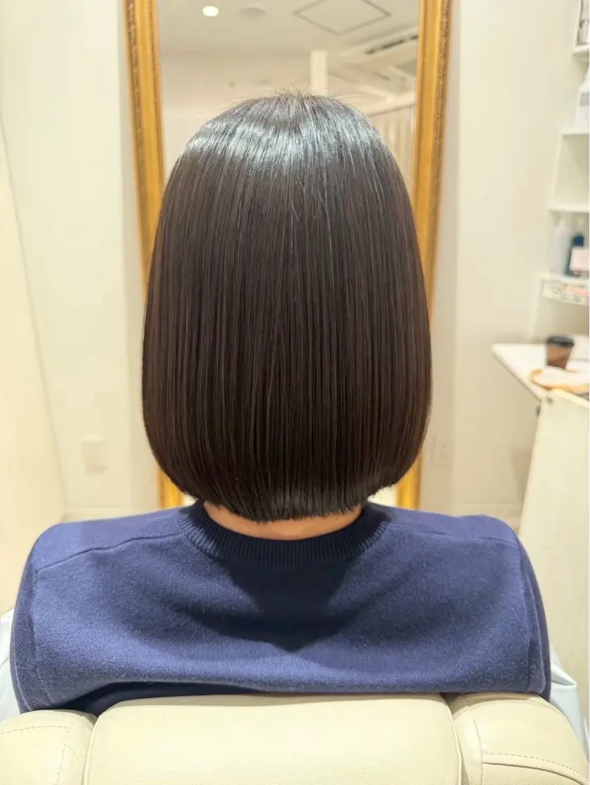 【🌿‬集中補修ケア🌿‬】ヒアルロン酸カラー＋5STEPトリートメント(白髪染めOK！)の写真