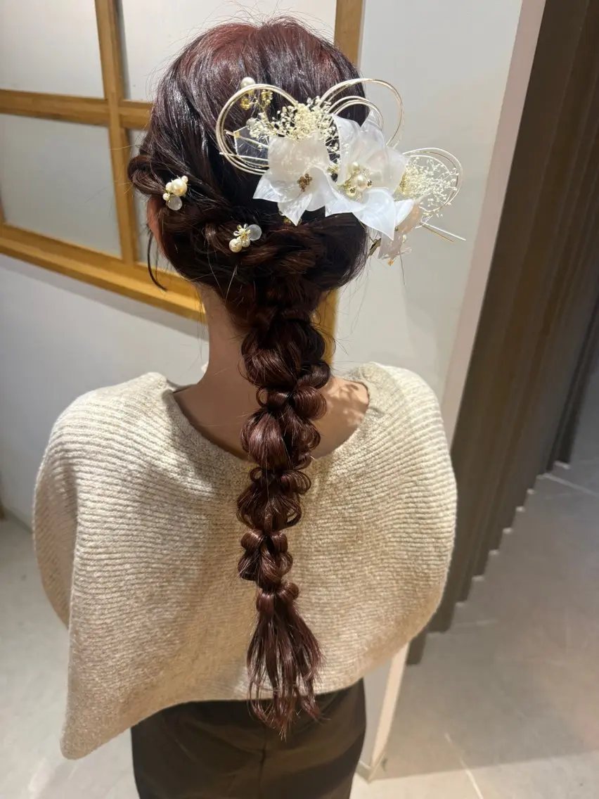 ヘアアレンジ ヘアセット DEUCE hair /堀 日暖のヘアスタイル