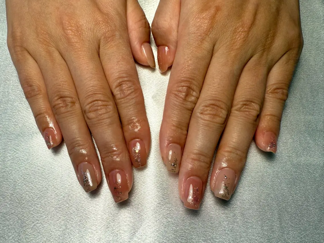 ネイル ラメ(グリッター) ワンカラーネイル シンプルネイル nail salon Estelleのネイルデザイン
