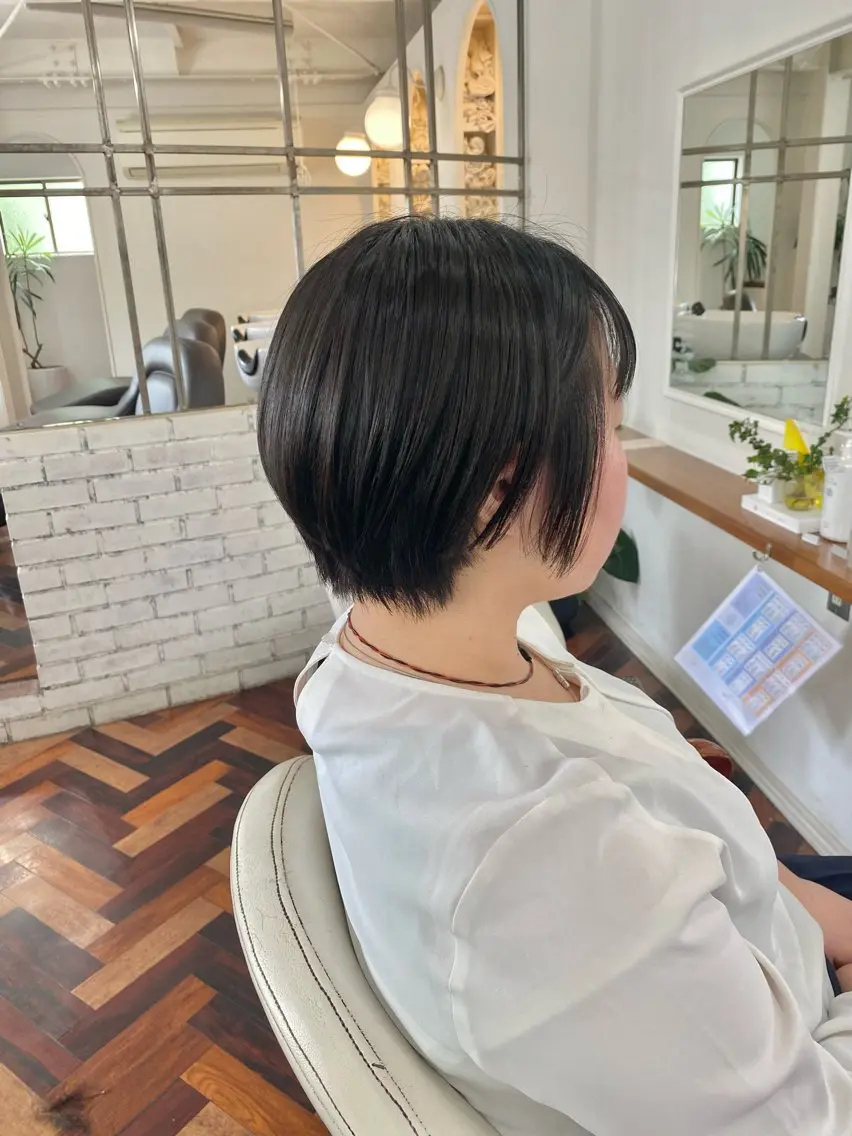 ショート ショートヘア カット ヘッドスパ Kazaoka Saraのヘアスタイル