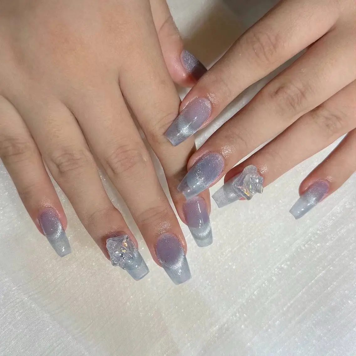 ネイル アートネイル フラワーネイル フットネイル ジェルネイル マグネットネイル Babarla nailのネイルデザイン