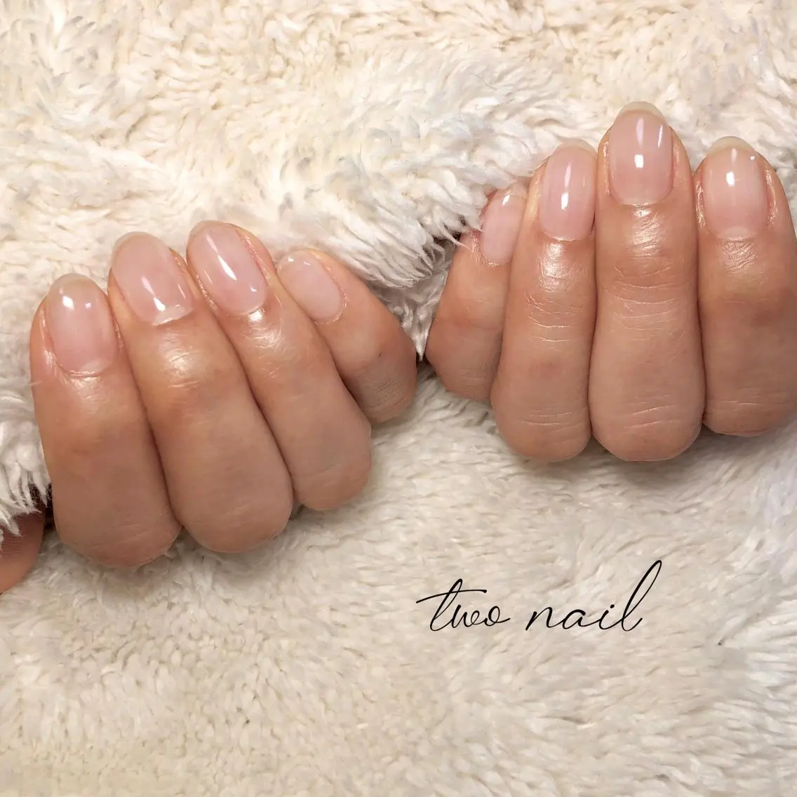 ネイル アートネイル フットネイル ハート ニュアンスネイル ホワイト ハンドネイル two nailのネイルデザイン