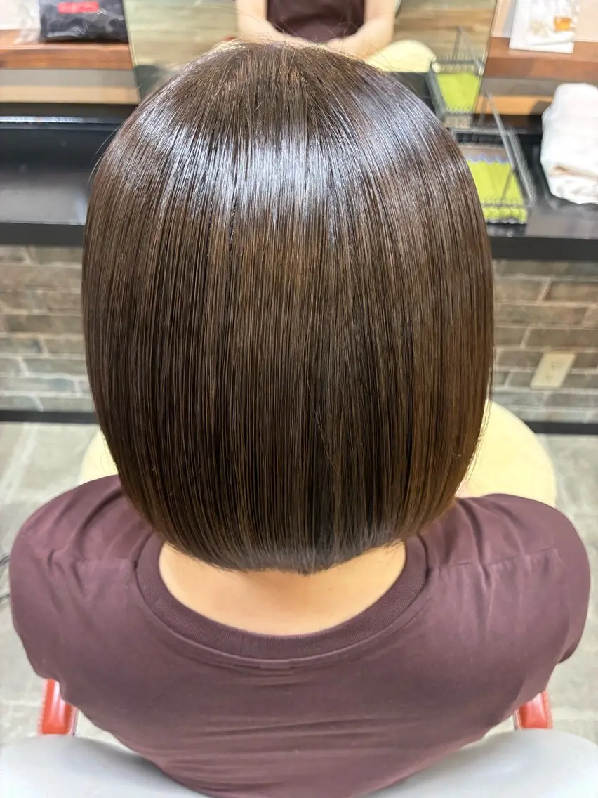 ショート 縮毛矯正 ボーイッシュ美容師 パルのヘアスタイル