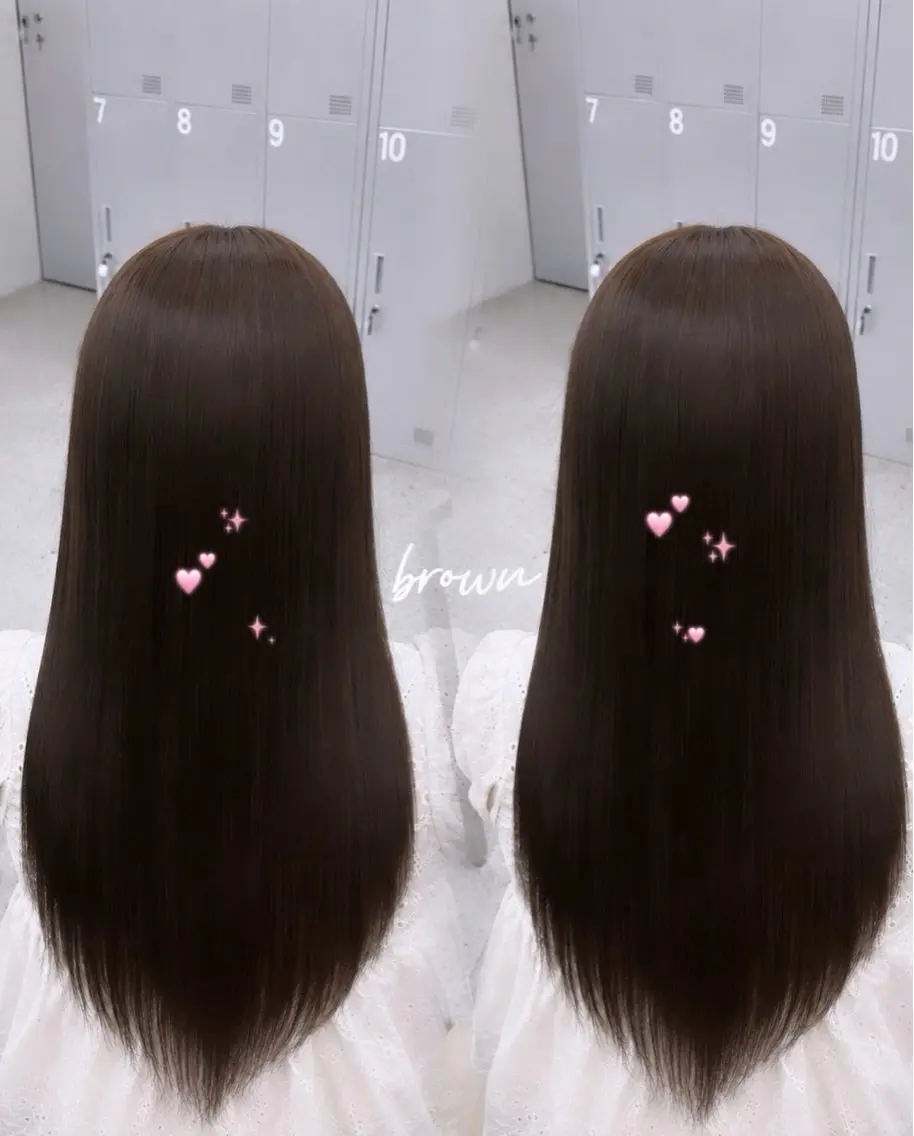 カラー ブラウンカラー ナチュラルブラウン ヘアカラー トリートメント COCO_kaho カラー/髪質改善のヘアスタイル