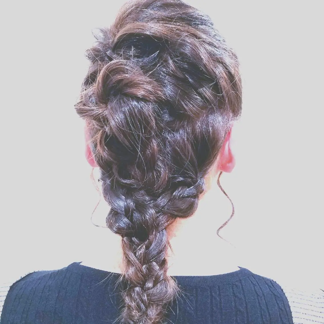 ヘアアレンジ ヘアセット 🇰🇷透明感×ハイ トーン🌟tomoのヘアスタイル