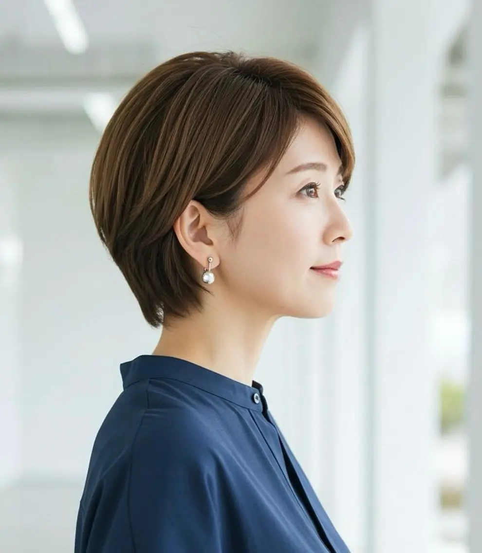 ショート 🫧似合わせショート ゴヤ🫧のヘアスタイル