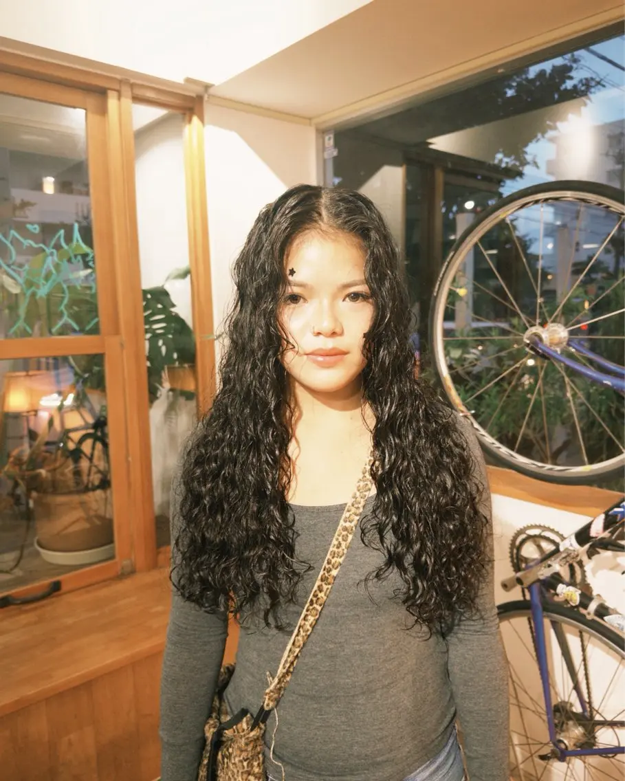 パーマ AOI✖️ BY MY SIDEのヘアスタイル
