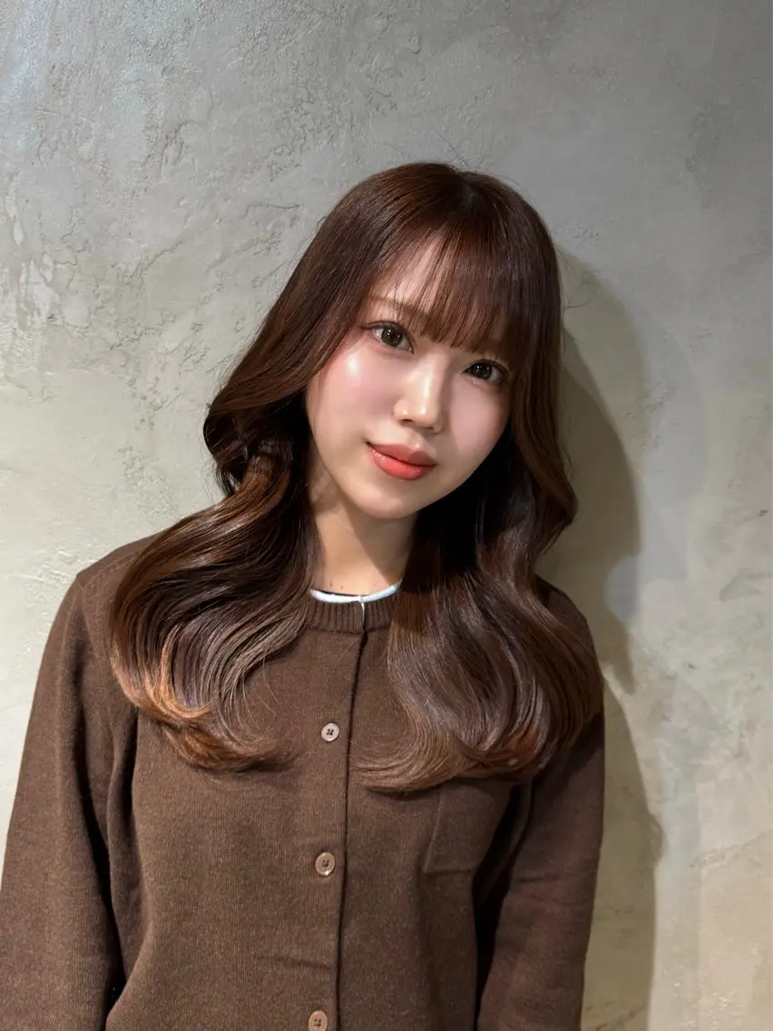 セミロング カラー HAIR SALON mimiのヘアスタイル