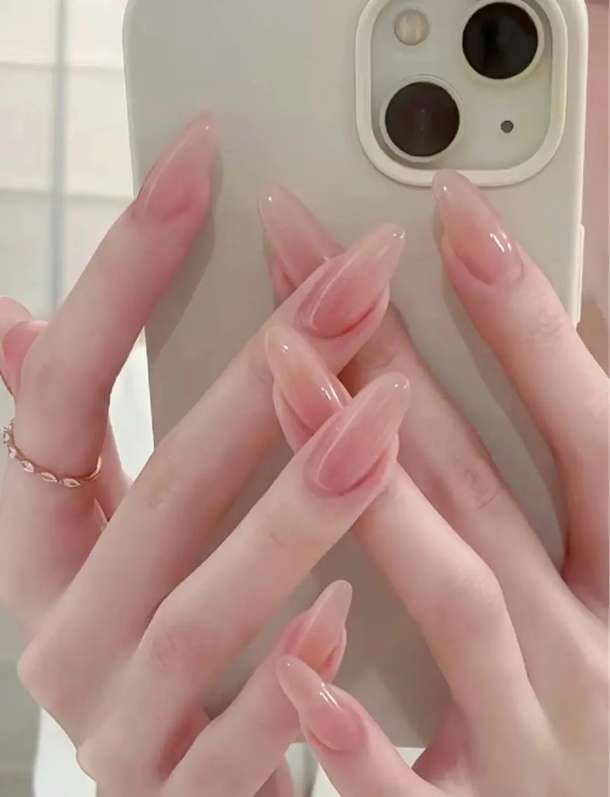 【初回ソフトジェルオフ無料】HANDワンカラー【2色まで🆗 】/HANDラメグラデーション【1色まで🆗 】の写真