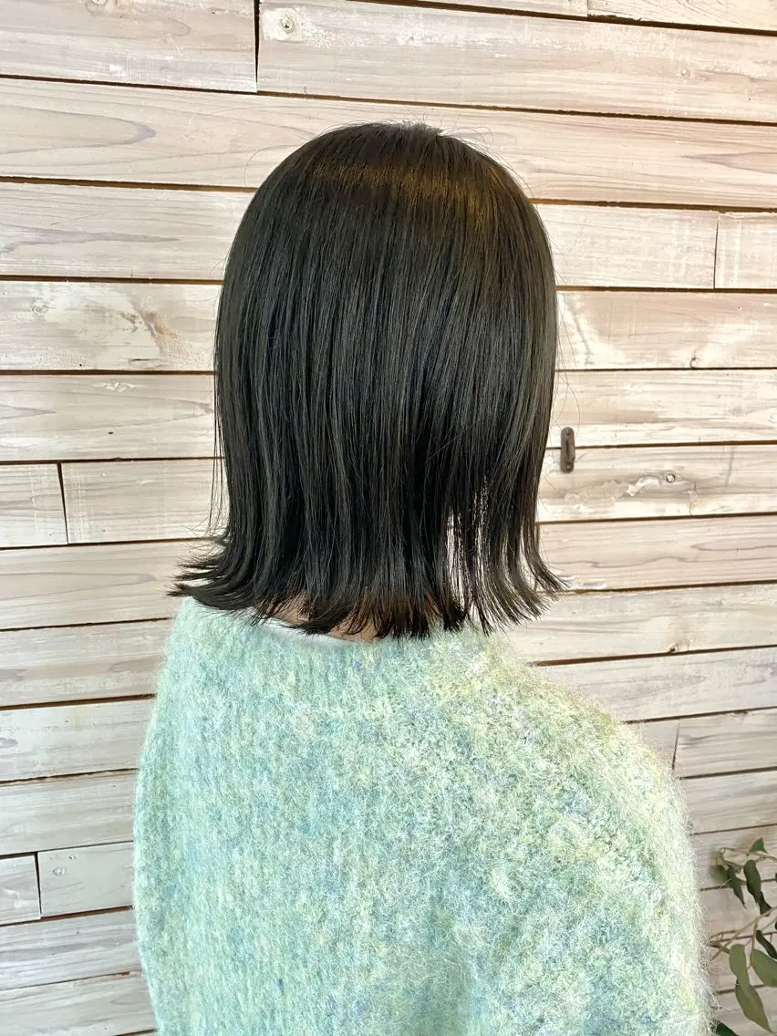 【ご来店4回目まで】60日以内でご来店メンテナンスボブカットの写真