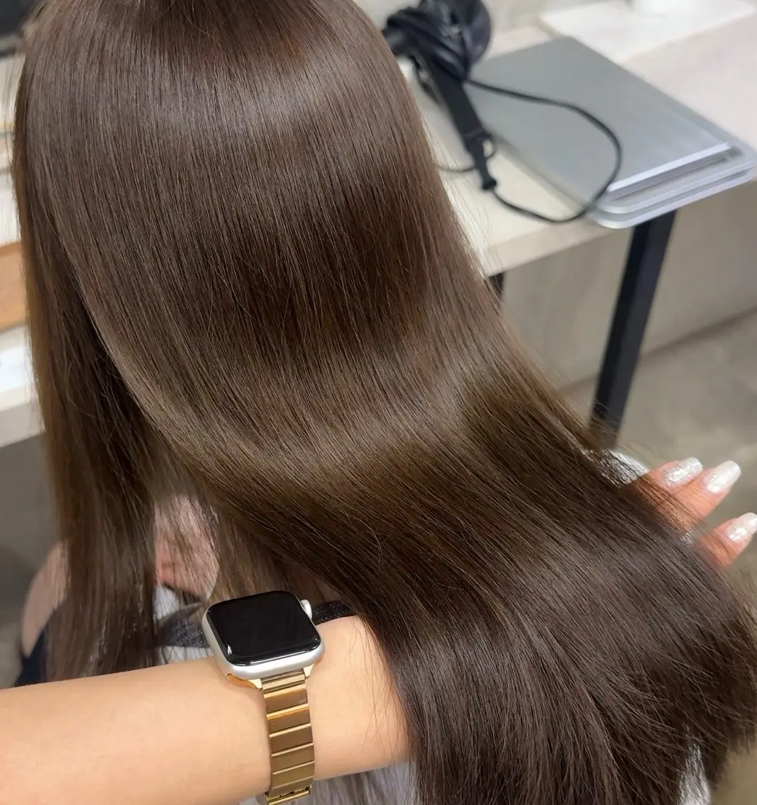 ミディアム カラー Blast Erikaのヘアスタイル