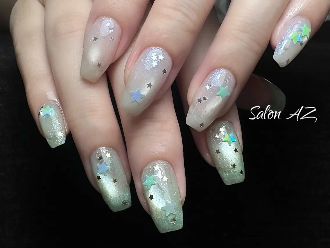 ネイル オフィスネイル ハンドネイル salon AZのネイルデザイン