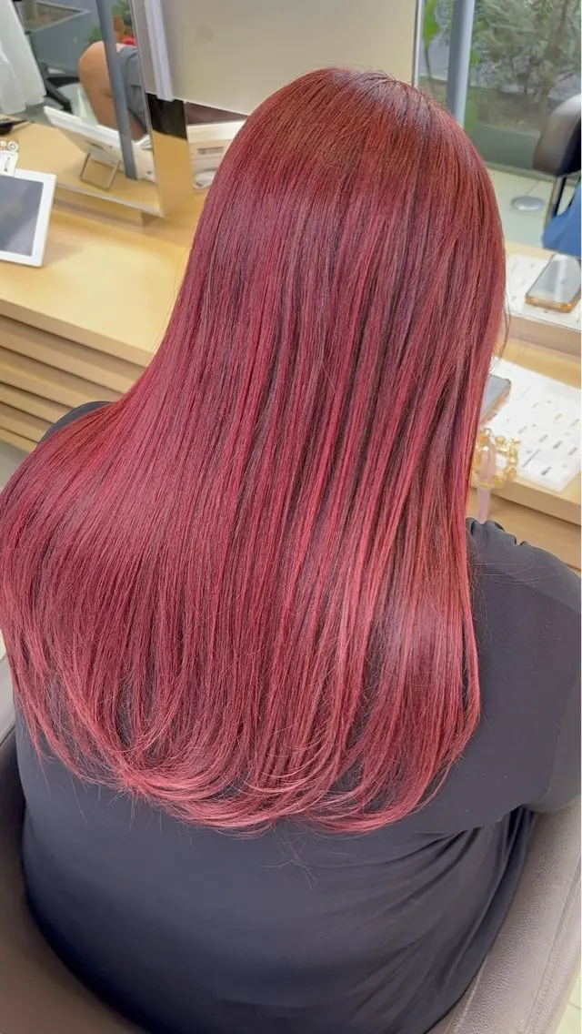 ミディアム 🖤KANON🖤 暖色カラー🍒のヘアスタイル