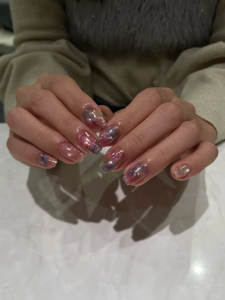 ネイル 持ち込み ニュアンスネイル ハンドネイル C. mireiのネイルデザイン