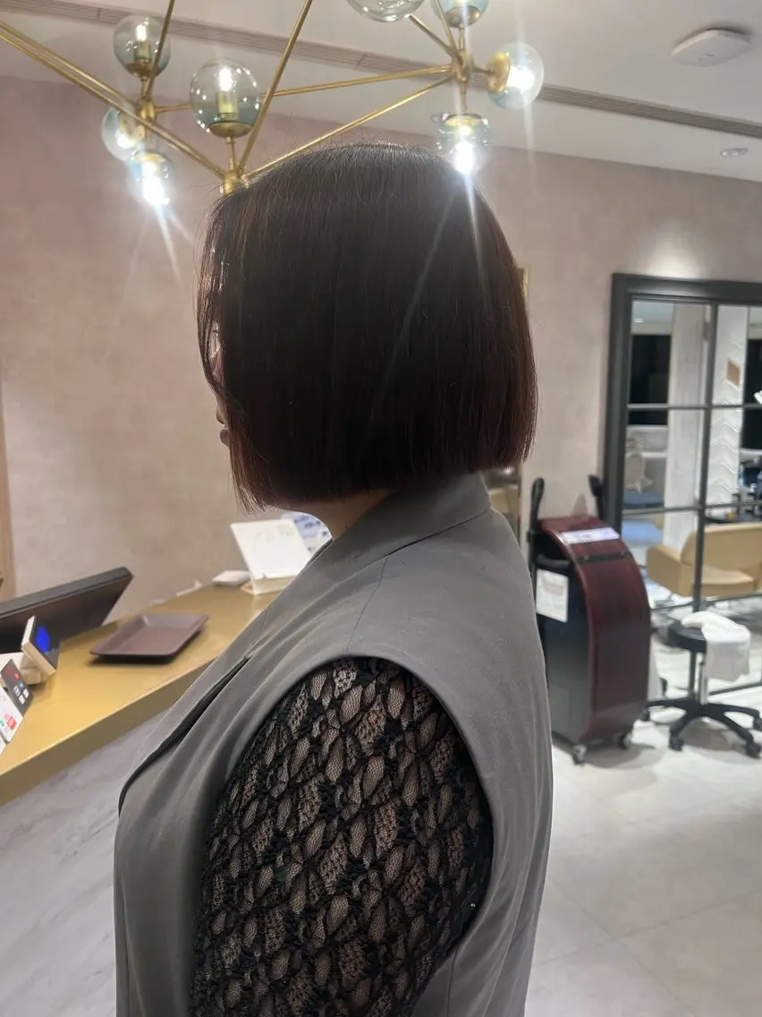 ショート ショートボブ ボブ ショートヘア 井上 香朋のヘアスタイル