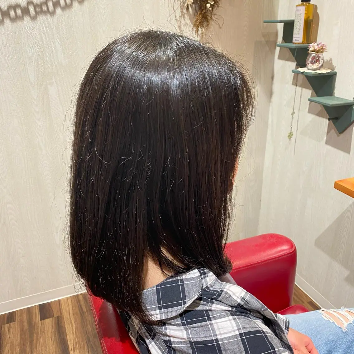 セミロング 木宮 美緒のヘアスタイル