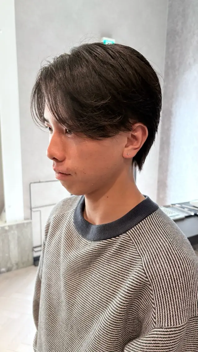 パーマ メンズ パーマスタイル特化◎ 永戸圭汰のヘアスタイル