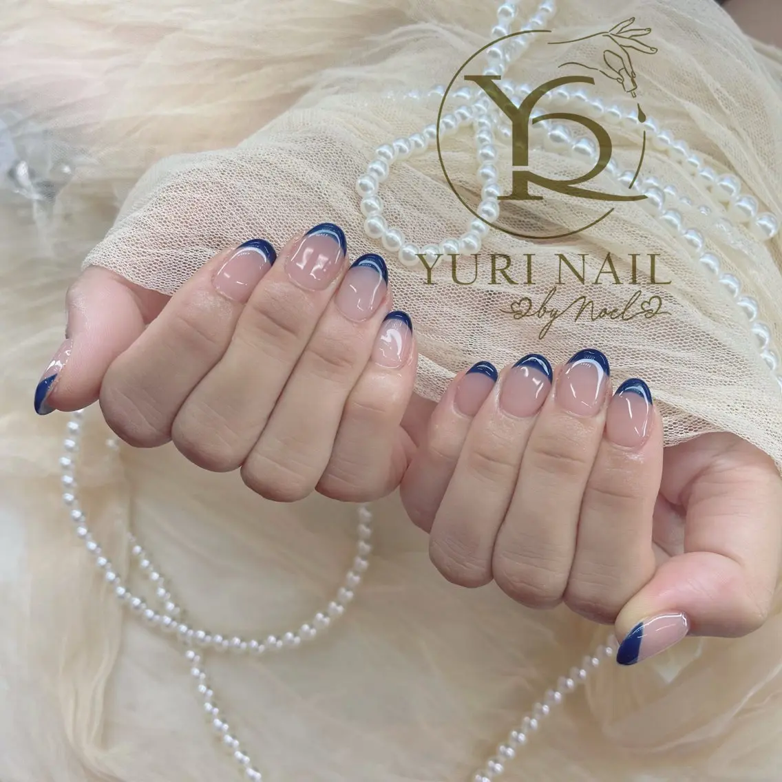 ネイル チークネイル フットネイル フレンチネイル グラデーション キラキラネイル ハンドネイル フットネイル ハンドケア YURI Nail Funabashiのネイルデザイン