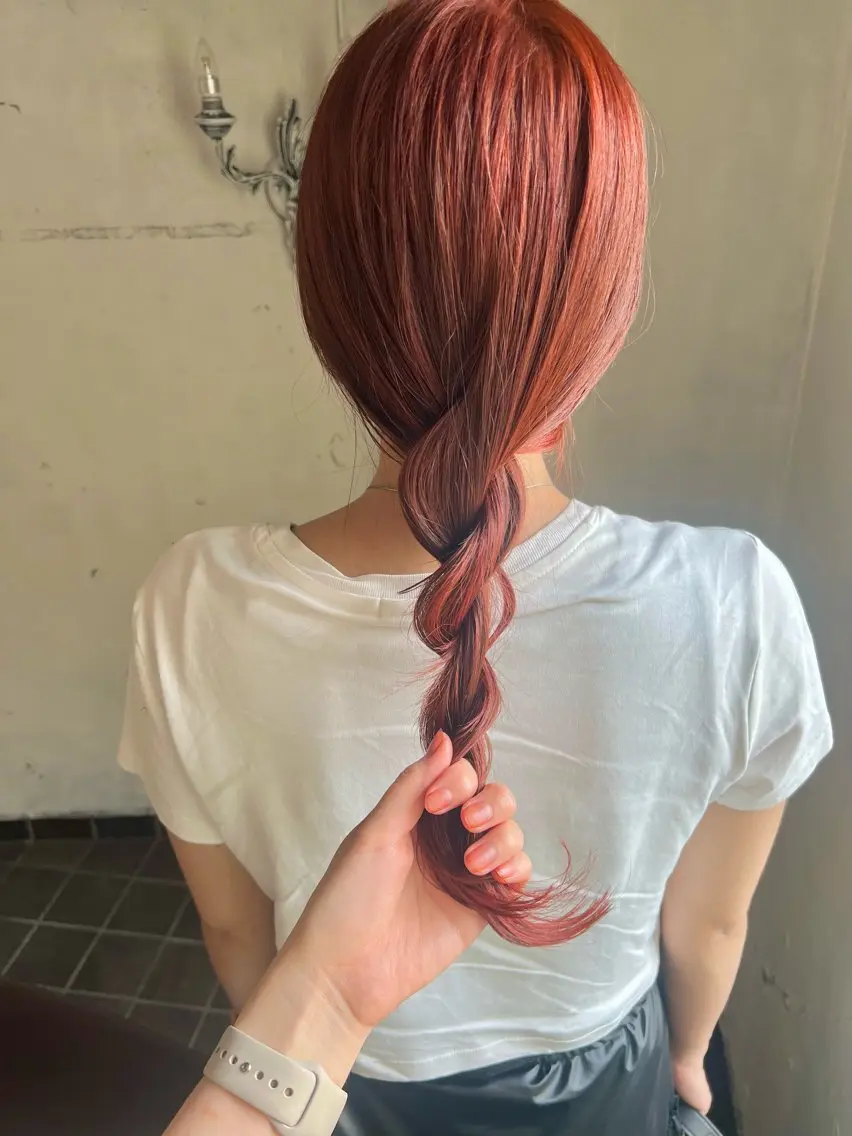 ❤️🔥ミニモ限定価格/学生さまのみ❤️🔥ブリーチなしダブルカラー+2stepトリートメント ¥8800の写真