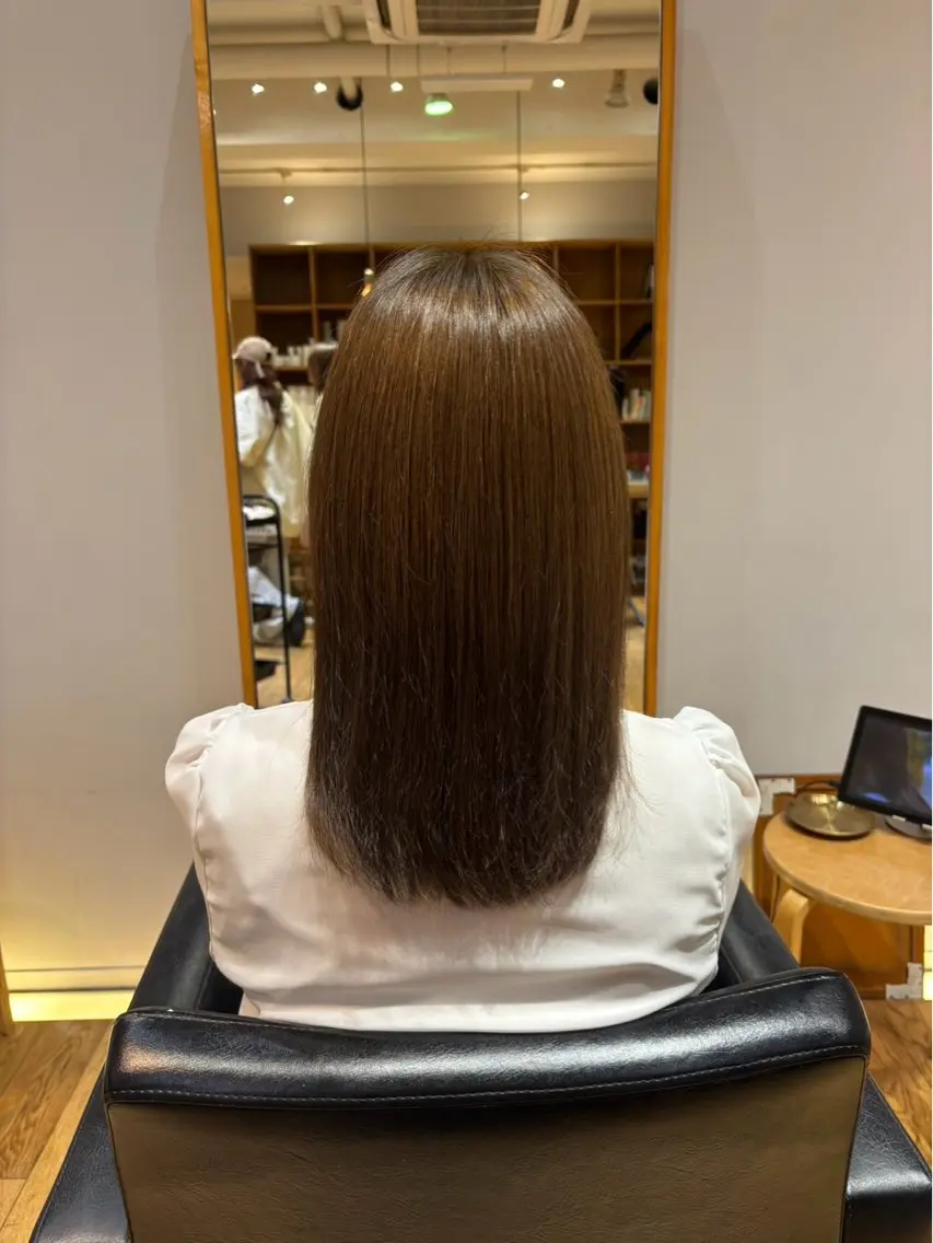 ミディアム カラー ヘアカラー カラーモデル募集💕 ゆうのヘアスタイル