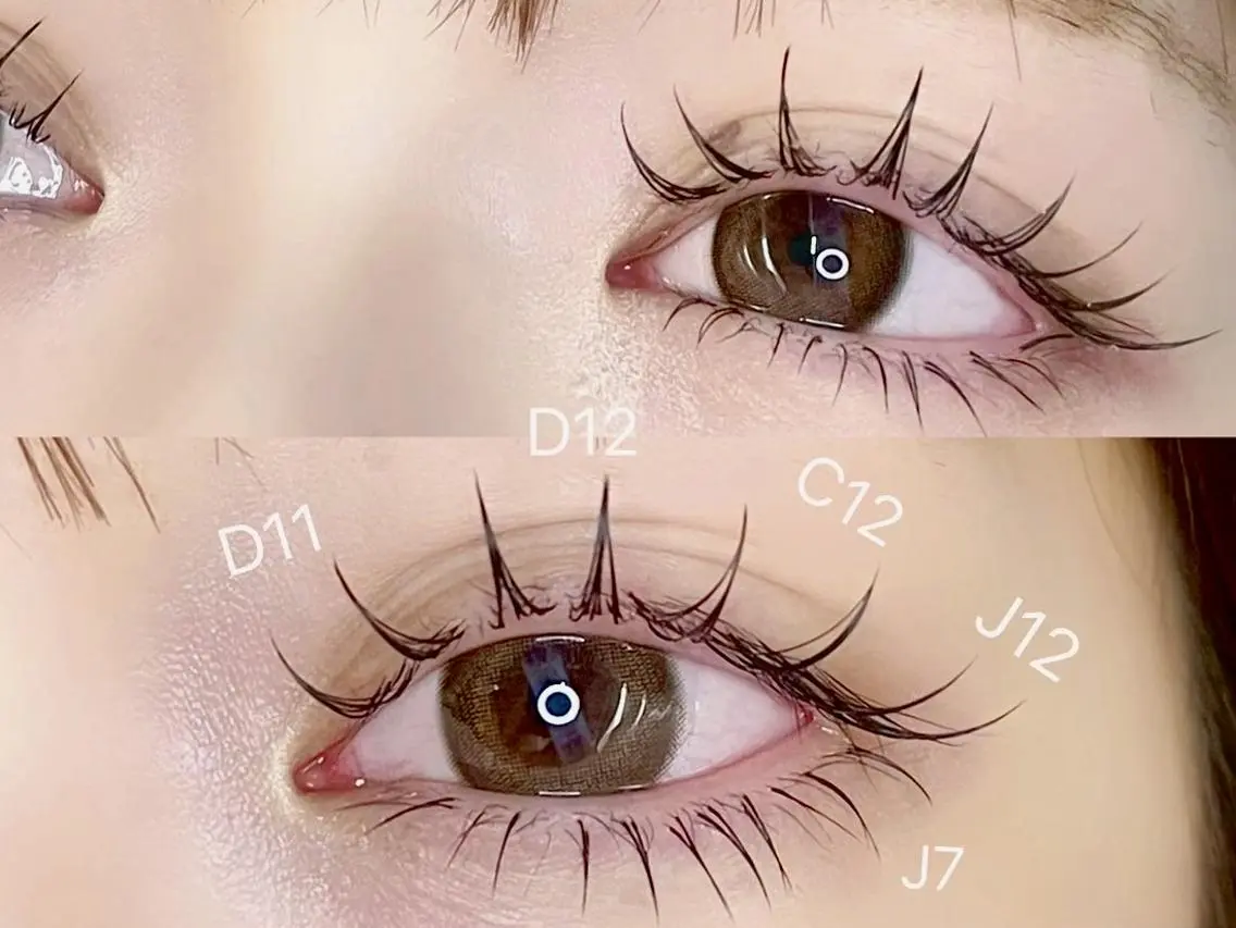 マツエク120本の写真
