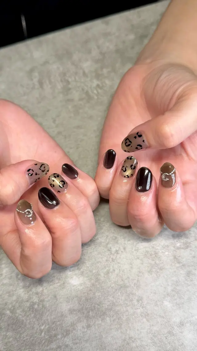 ネイル ハンドネイル ハンドケア shino🌟 痛ネイルのネイルデザイン